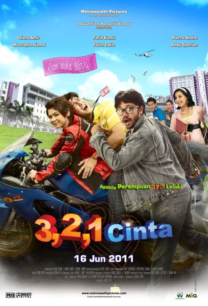 Nonton Film 3, 2, 1 cinta (2011) Subtitle Indonesia - Filmapik