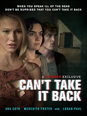 Can’t Take It Back         (2017)