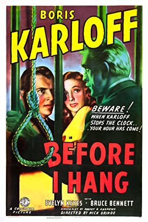 Nonton Film Before I Hang (1940) Subtitle Indonesia Filmapik