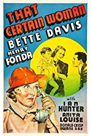 Nonton That Certain Woman (1937) Sub Indo